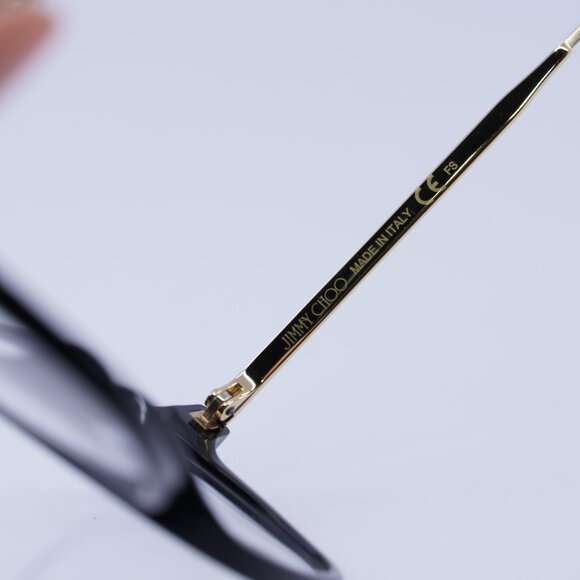 🕶️ New Jimmy Choo JC367/F 0807 00 Eyeglasses - Black/Gold Frame 52mm - Picture 8 of 10